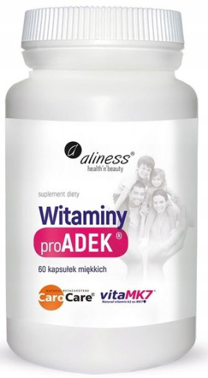 Aliness ADEK A D E K MK-7 60 kapsułek