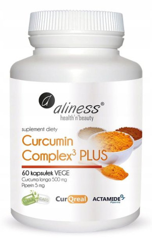 Aliness Curcumin C3 Complex Plus 60kapsułek