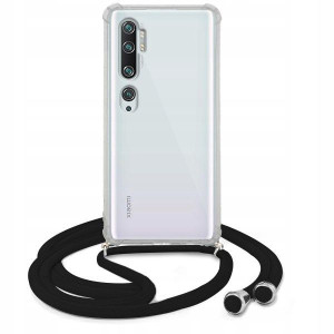Etui Crossbody Do XIAOMI Mi NOTE 10 Czarny Sznurek