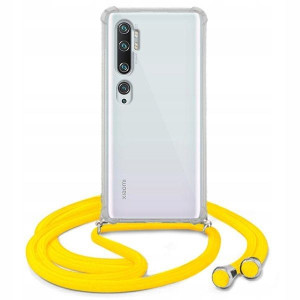 Etui Crossbody Do XIAOMI Mi NOTE 10 Żółty Sznurek