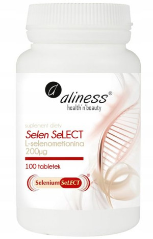 Aliness Selen Select 200µg 100tabletek