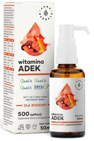 Aura Herbals Witamina ADEK 50ml w kroplach