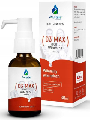 Avitale D3 MAX 4000IU krople 30 ml