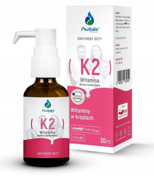 Avitale Witamina K2 VitaMk7 20µg 30 ml