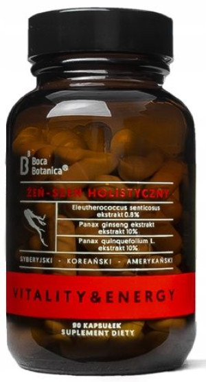 Boca Botanica Żeń-szeń holistyczny 90 kapsułek