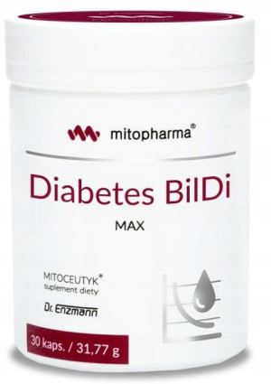 Dr Enzmann Diabetes Bildi Max 30kapsułek
