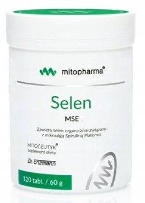 Dr Enzmann Selen MSE Spirulina 120tabletek