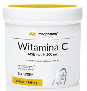 Dr Enzmann Witamina C MSE Matrix 180 tabletek