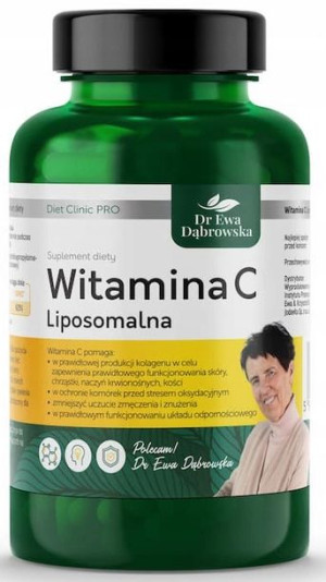 Dr Ewa Dąbrowska WITAMINA C Liposomalna 120 kaps
