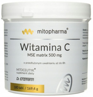 Dr Ezmann Witamina C MSE Matrix 500mg 180tabletek