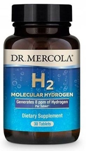 Dr Mercola H2 Molecular Hydrogen Wodór 30 tabletek