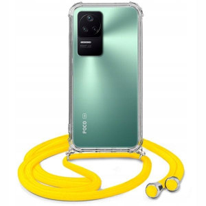Etui Crossbody Do XIAOMI REDMI K50 Ochronne Żółty