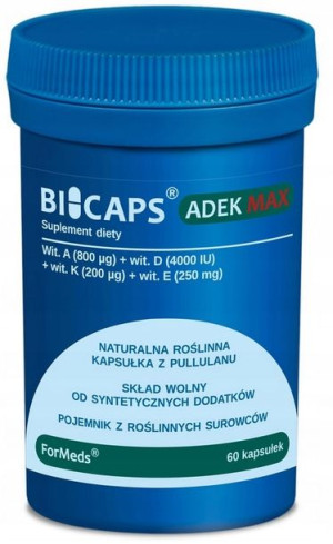 ForMeds BICAPS Adek Max 60 kapsułek