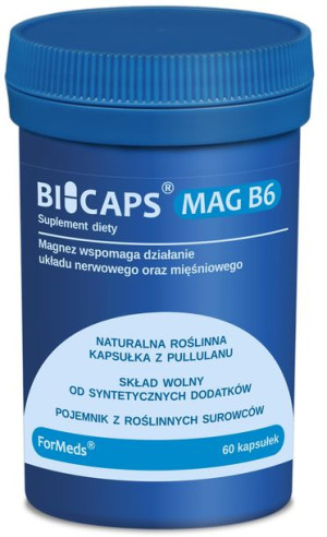 ForMeds Bicaps Mag B6 60kapsułek