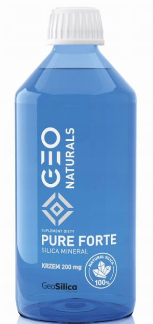 GeoNATURALS Silica Forte Krzem 200 mg płyn 500 ml