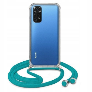 Etui Crossbody Do XIAOMI REDMI NOTE 11 4G Turkus
