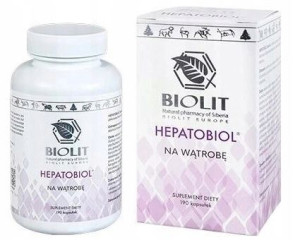 Hepatobiol Biolit 190 kapsułek