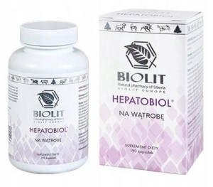 Hepatobiol Biolit 190kapsułek