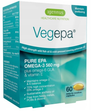 Igennus Vegepa E-EPA 70% OMEGA 3 560mg 60 kaps