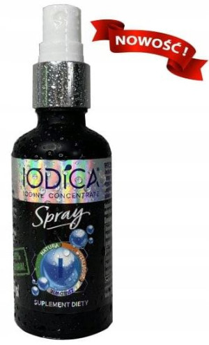 IODICA Jod naturalny koncentrat JODU spray 50ml