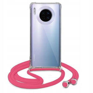 Etui Crossbody Róż Do HUAWEI MATE 30 PRO Sznurek