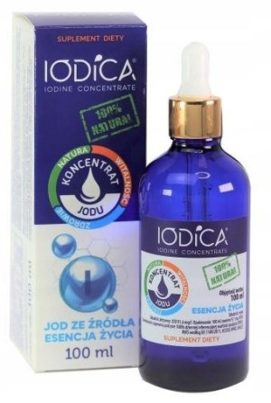 Iodica naturalny koncentrat jodu w płynie 100 ml