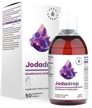 Jodadrop bioaktywny Jod 250 ml Aura Herbals