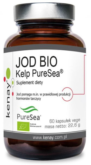 Kenay Jod Bio Kelp PureSea Tarczyca 60kaps