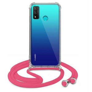 Etui Crossbody Róż Do HUAWEI P SMART 2020 Sznurek