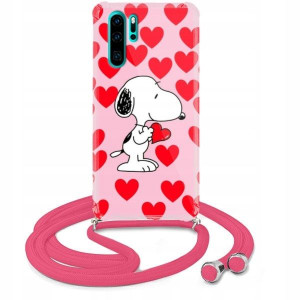 Etui Crossbody Róż do HUAWEI P30 PRO Słodkie Wzory