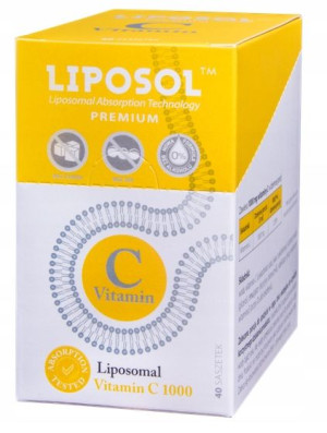 Liposol Liposomalna witamina C 40 saszetek