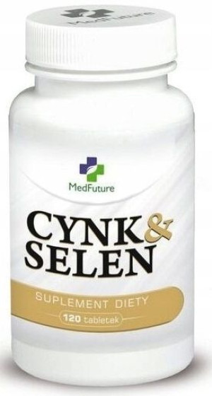 Medfuture Cynk 15mg & Selen 200mcq 120tabletek