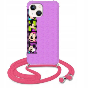 Etui Crossbody Róż do IPHONE 13 MINI Słodkie Wzory