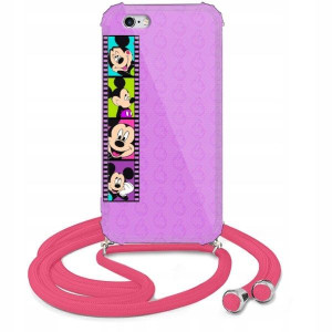 Etui Crossbody Róż do IPHONE 6 Młodzieżowe Wzory