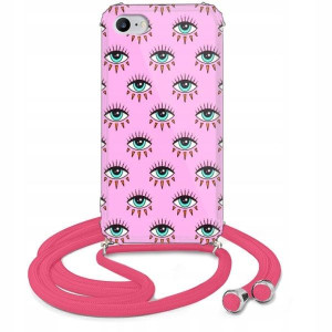 Etui Crossbody Róż do IPHONE 7 Młodzieżowe Wzory