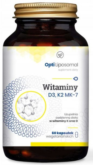 NaturDay Opti Liposomal D3, K2 MK-7 60kapsułek