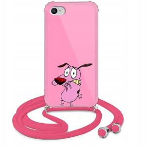 Etui Crossbody Róż do IPHONE 8 Młodzieżowe Wzory