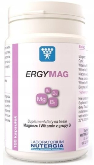 Nutergia Ergymag Magnez 90kapsułek