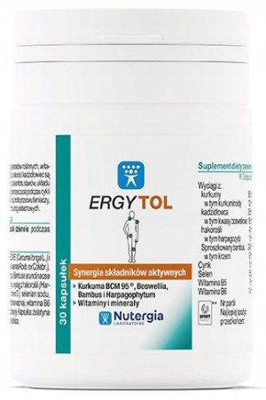 Nutergia Ergytol stawy ,stany zapalne 30kapsułek