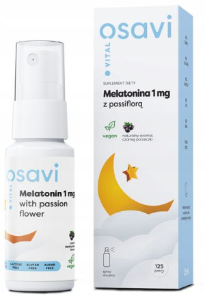 Osavi Melatonina 1 mg z passiflorą płyn 25 ml