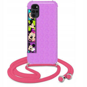 Etui Crossbody Róż do MOTOROLA G22 4G Mix Wzorów