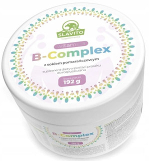 Slavito Witamina B Complex B6 B12 Biotyna 192g