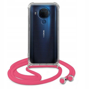Etui Crossbody Róż Do NOKIA 5.4 Obudowa Sznurek