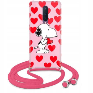 Etui Crossbody Róż do ONEPLUS 8 Młodzieżowe Wzory
