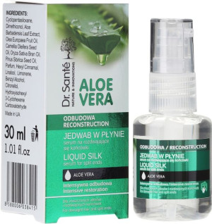 Dr Sante Fluid do włosów z nawilżający z aloesu 30ml