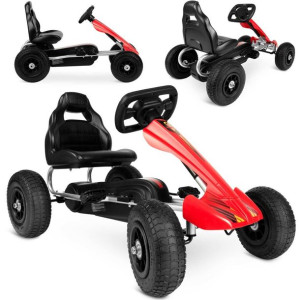 Gokart Na Pedały Dla Dzieci Do 30kg Pompowane Koła