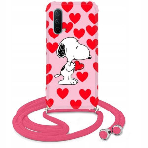 Etui Crossbody Róż do ONEPLUS NORD CE 5G Top Wzory