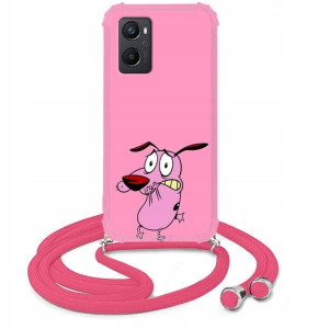 Etui Crossbody Róż do OPPO A96 4G Słodkie Wzory