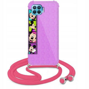 Etui Crossbody Róż do OPPO RENO 4 LITE Mix Wzorów