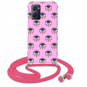Etui Crossbody Róż do REALME 9i Młodzieżowe Wzory